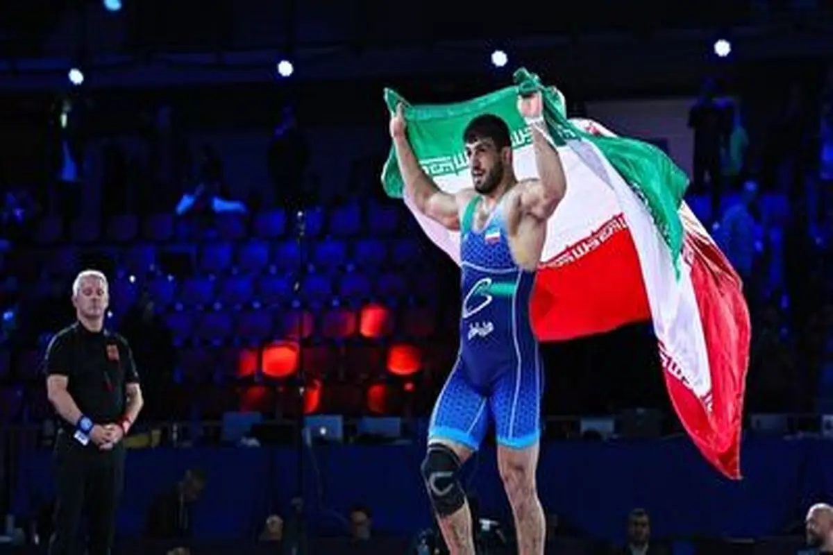اولین طلای ایران در مسابقات قهرمانی جهان بر گردن قاسم پور + فیلم