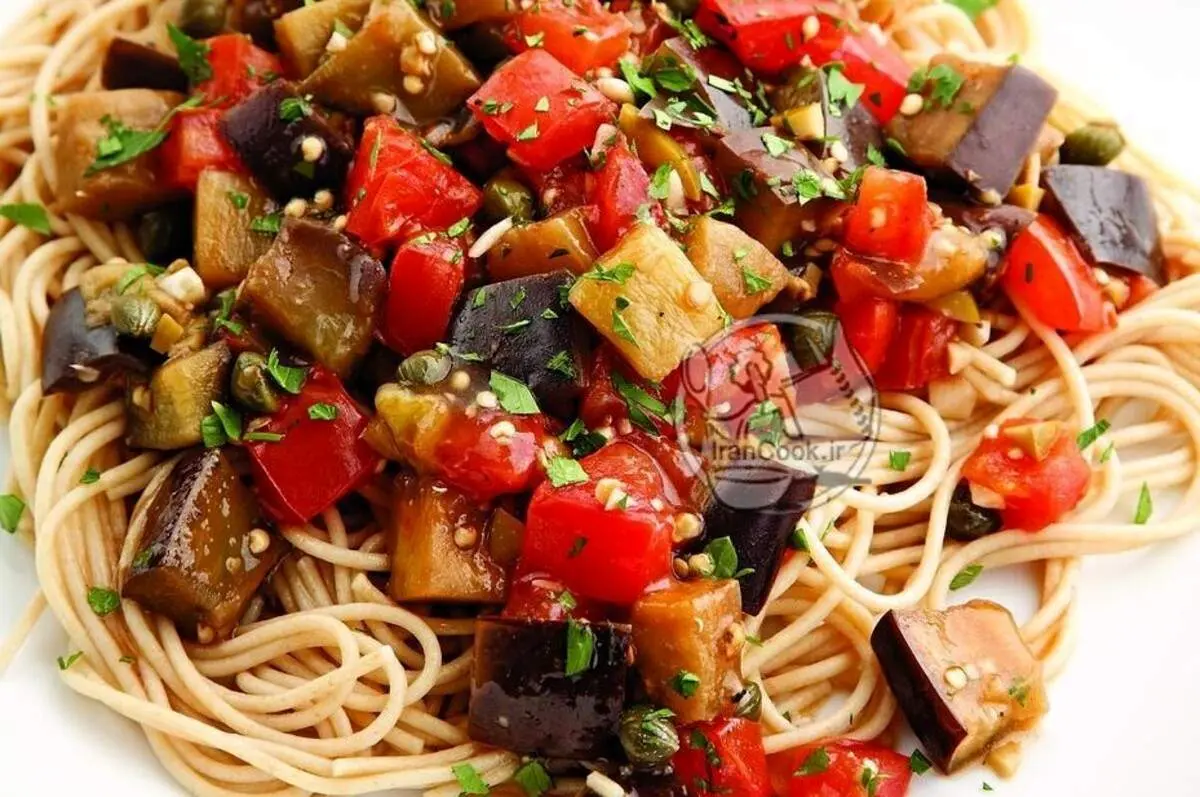 “پاستا بادمجان”، یک غذای فوق العاده لذیذ و متنوع