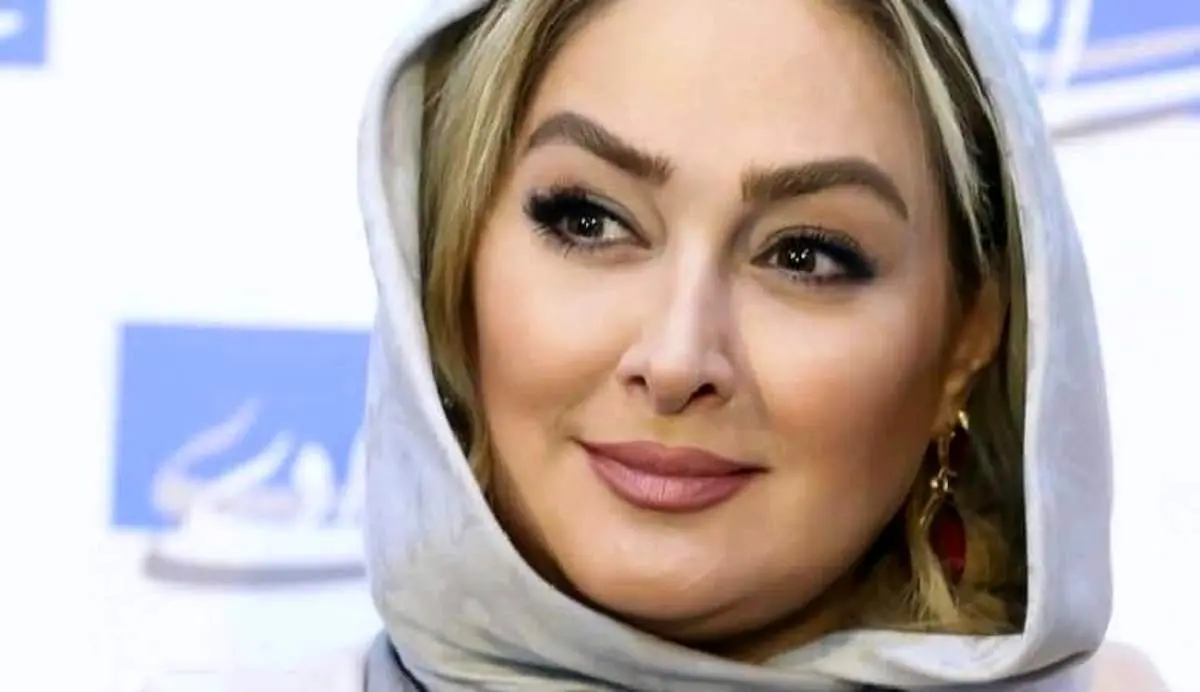 الهام حمیدی با شالی جیغ در مکانی خاص+ عکس