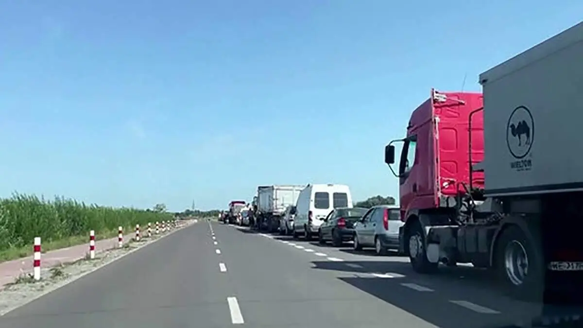 صف چند کیلومتری شهروندان لهستانی برای دریافت زغال سنگ + فیلم