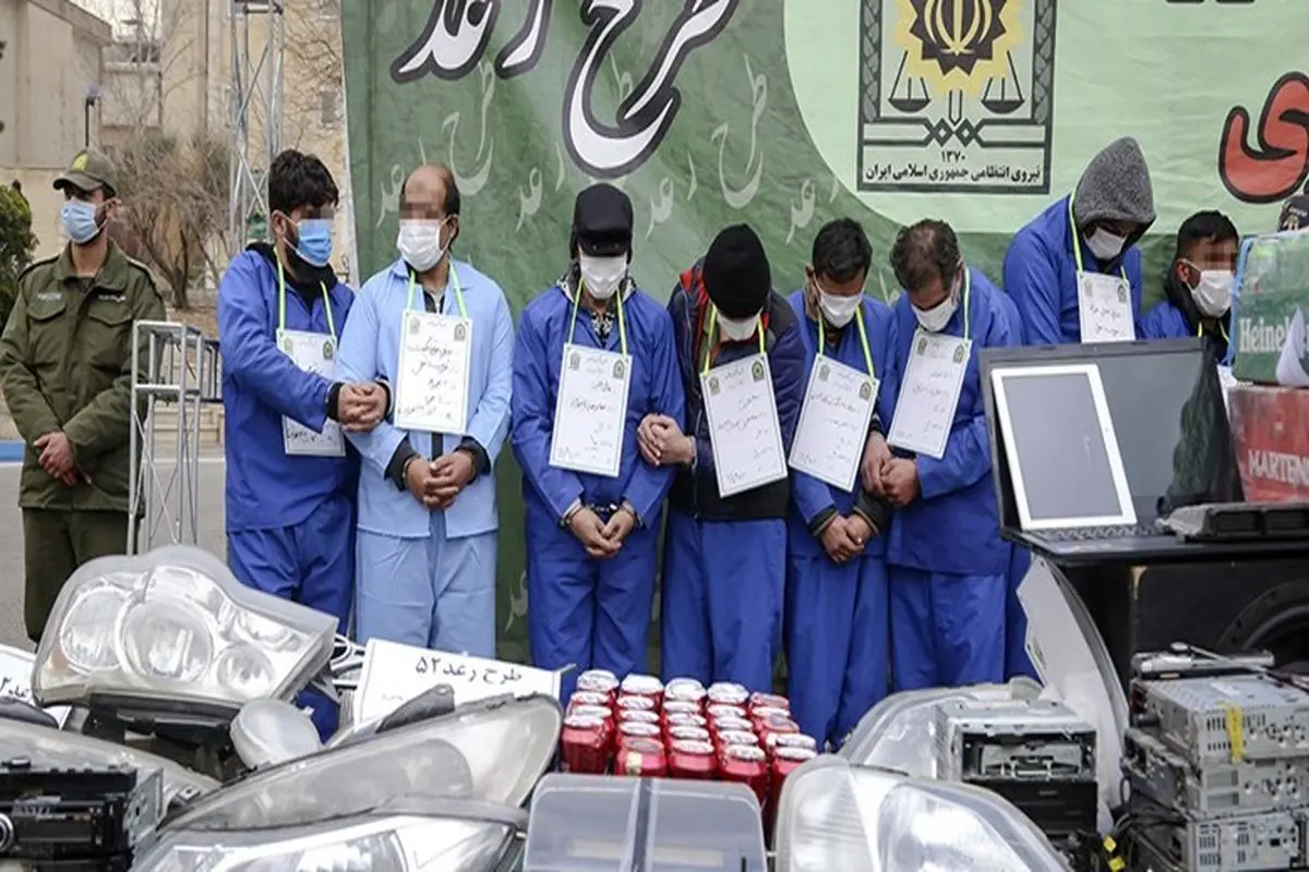 دستگیری سارقی با مجموعه ای از جرایم؛ تصمیم جدید پلیس و قوه قضائیه برای مقابله قاطع تر! + فیلم