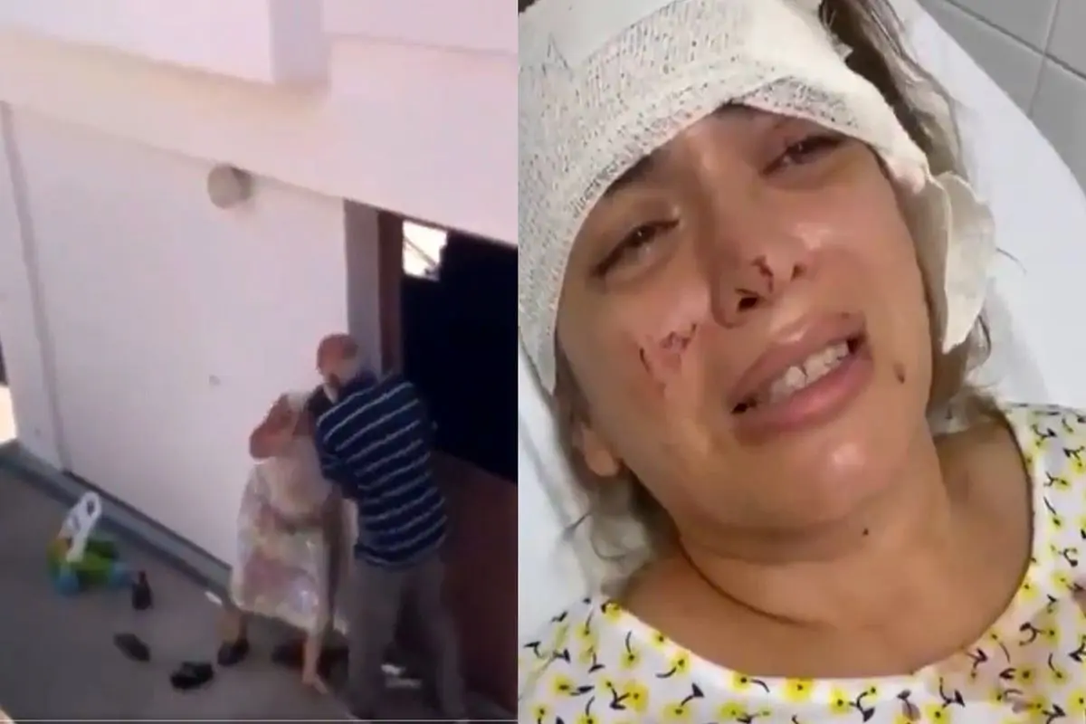 ضرب و شتم وحشیانه یک زن پناهجوی ایرانی توسط صاحبخانه‌اش در قبرس/ ضارب بازداشت شد + فیلم