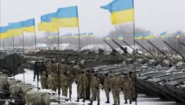 لحظه انهدام پایگاه نظامی اوکراین توسط نظامیان روس + فیلم