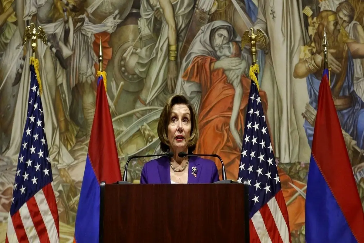 نانسی پلوسی اینبار خشم باکو را برانگیخت: آمریکا پشتیبان ارمنستان است