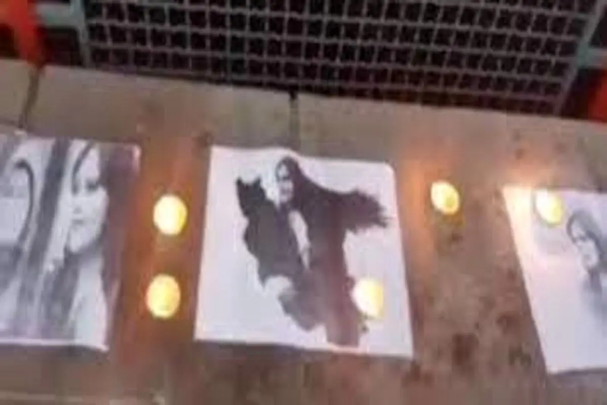 ویدئویی دردناک از روشن کردن شمع در خیابان های تهران برای مهسا امینی!+ فیلم