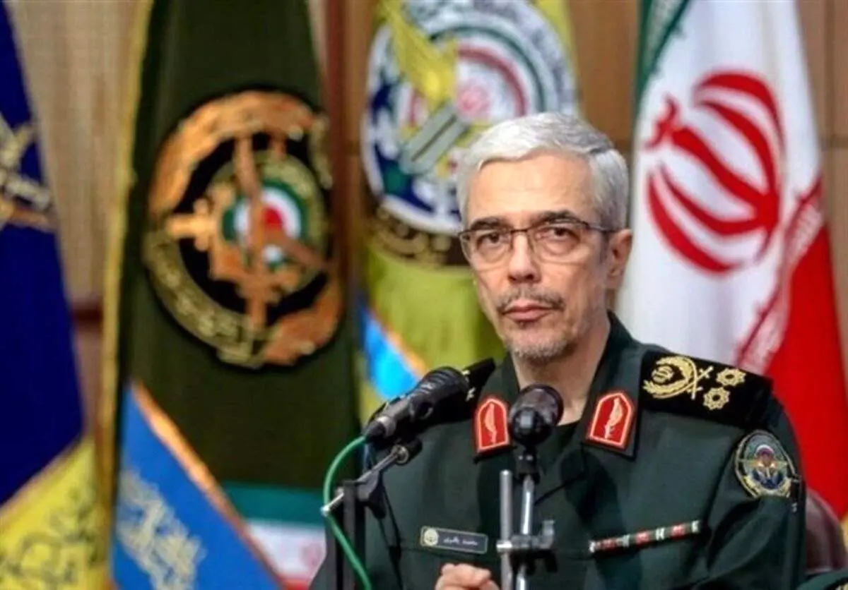 سرلشکر باقری خطاب به باکو: تغییر در مرزها را تحمل نخواهیم کرد