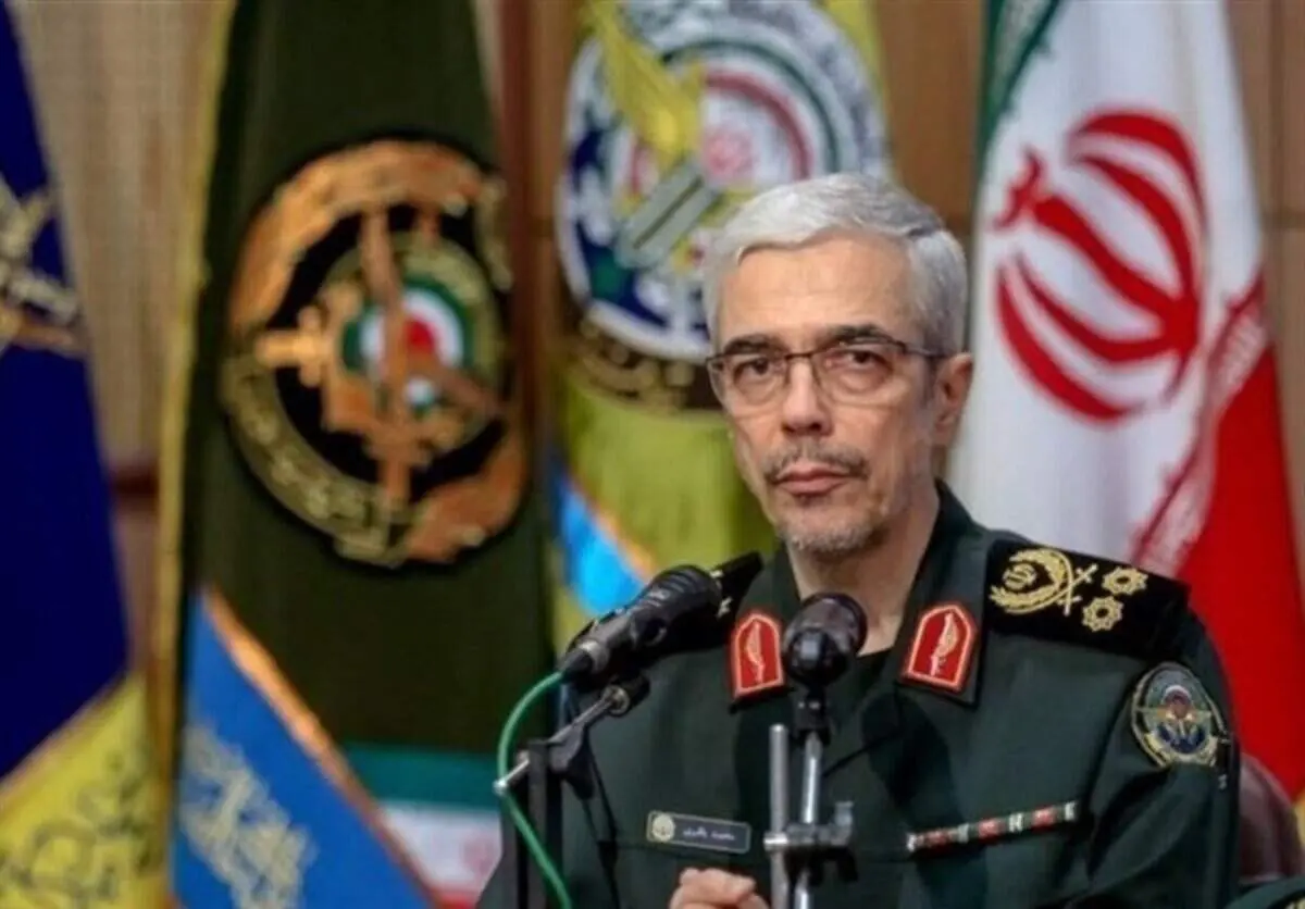 سرلشکر باقری خطاب به باکو: تغییر در مرزها را تحمل نخواهیم کرد
