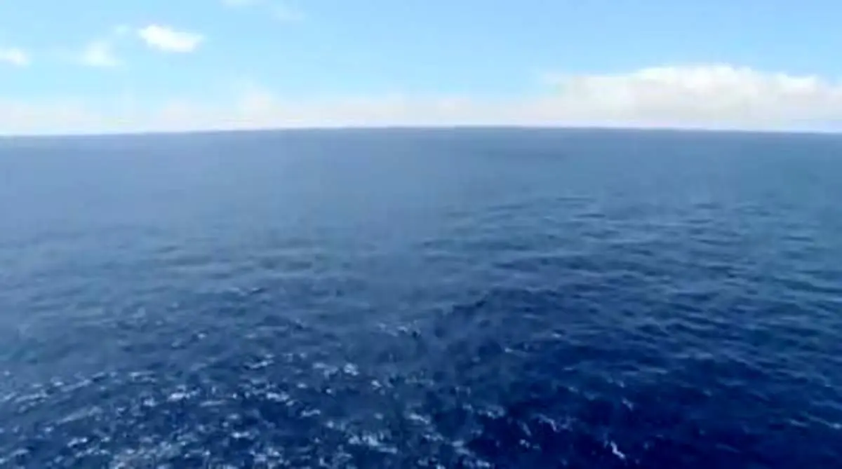 تصاویری تکان‌دهنده از لحظه فوران یک آتشفشان زیر دریا!+ فیلم