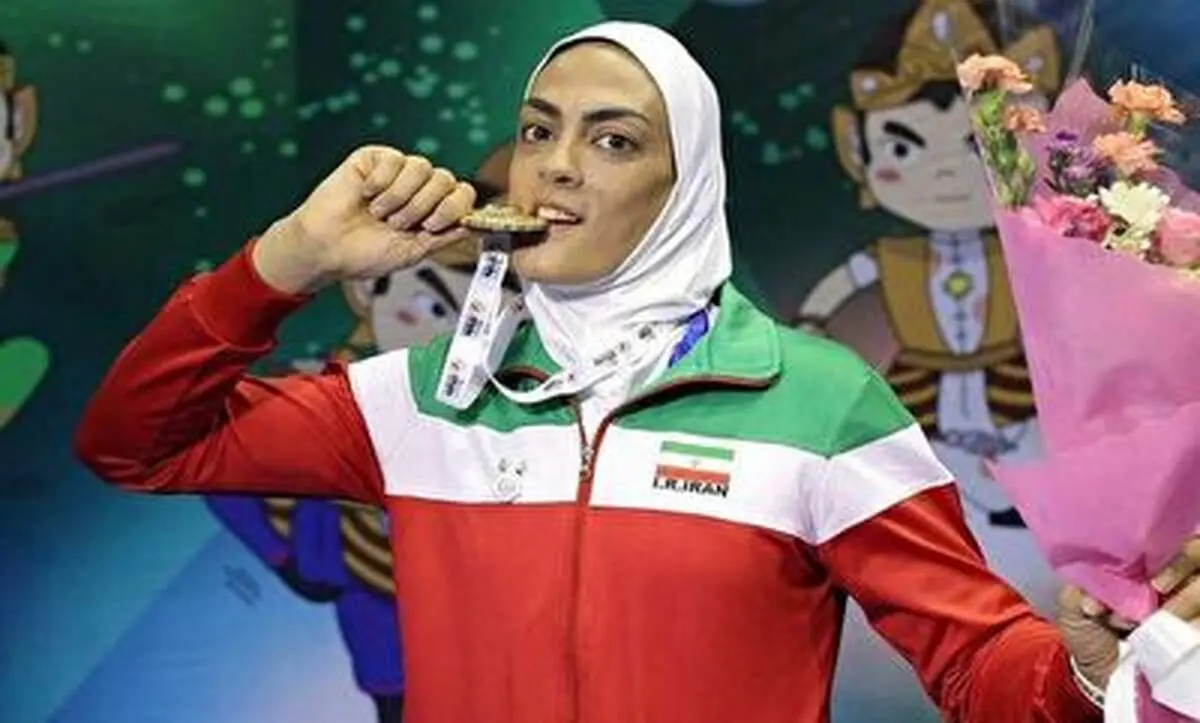 دفاع تمام قد شهربانو منصوریان از علی کریمی+ فیلم