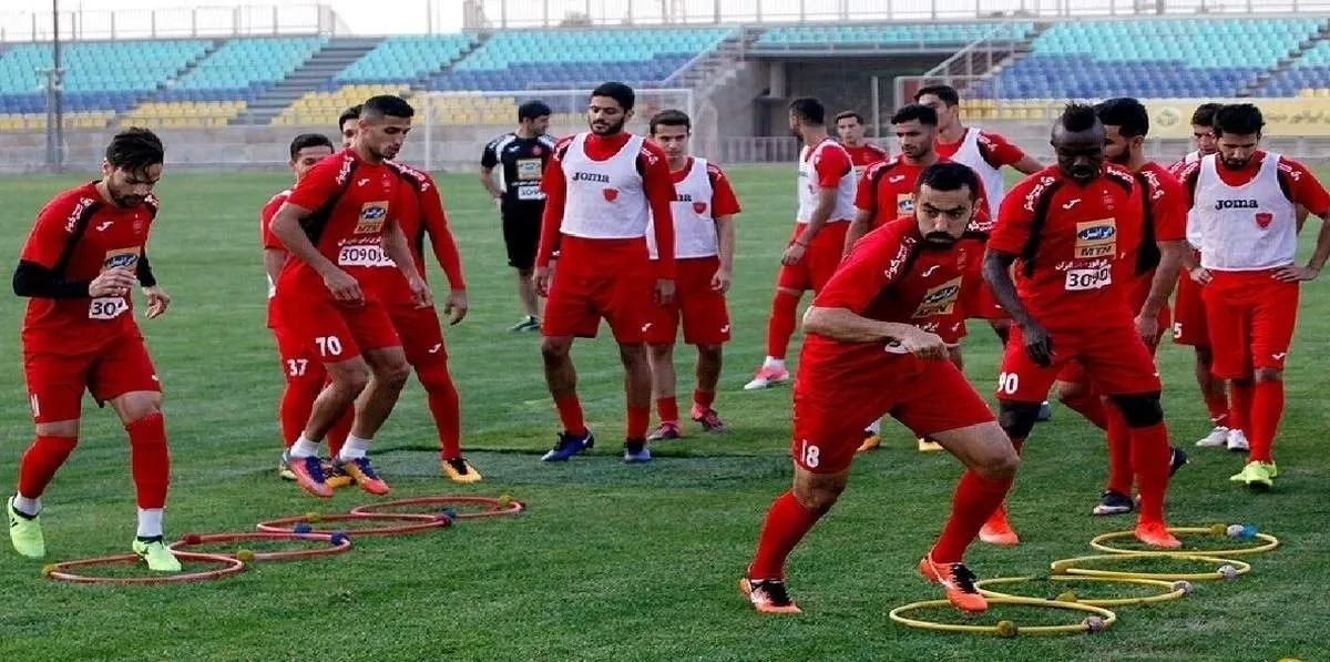 سرخپوشان صاحب زمین تمرین شدند