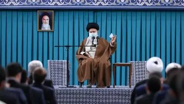 دیدار ۵۰۰ نخبه کشوری با رهبر انقلاب