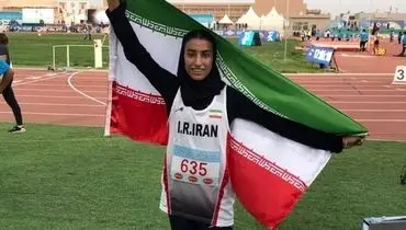 اشک‌ های دختر دونده ایرانی پس از تاریخ‌ سازی و قهرمانی در آسیا+ فیلم