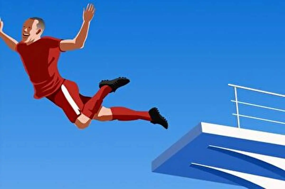 جنجالی‌ترین تمارض تاریخ فوتبال؛ پرواز برای یک مشت تخیلی!+ فیلم