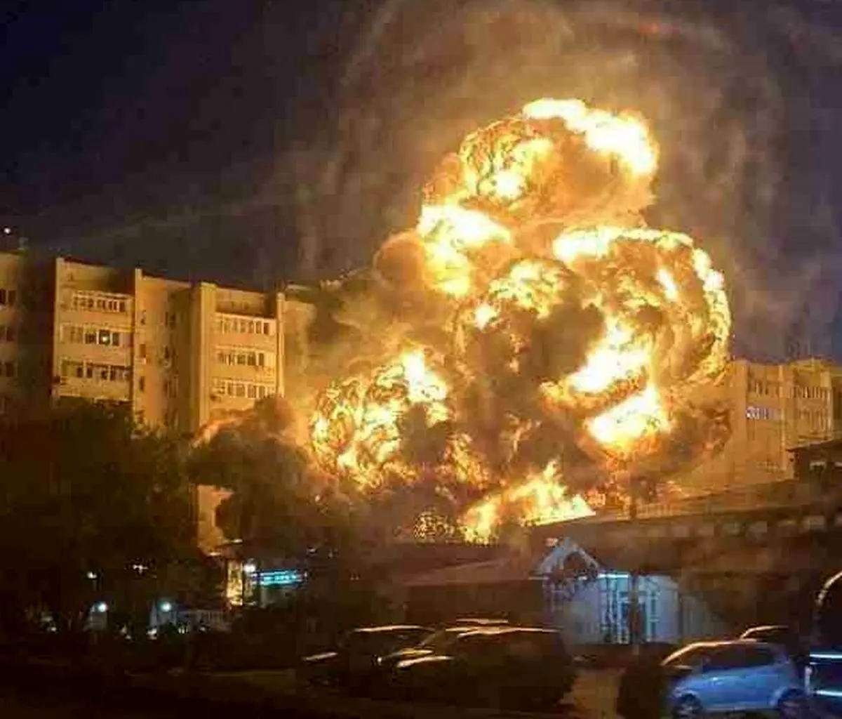 سقوط یک جنگنده در روسیه و اجکت به موقع خلبان+ عکس