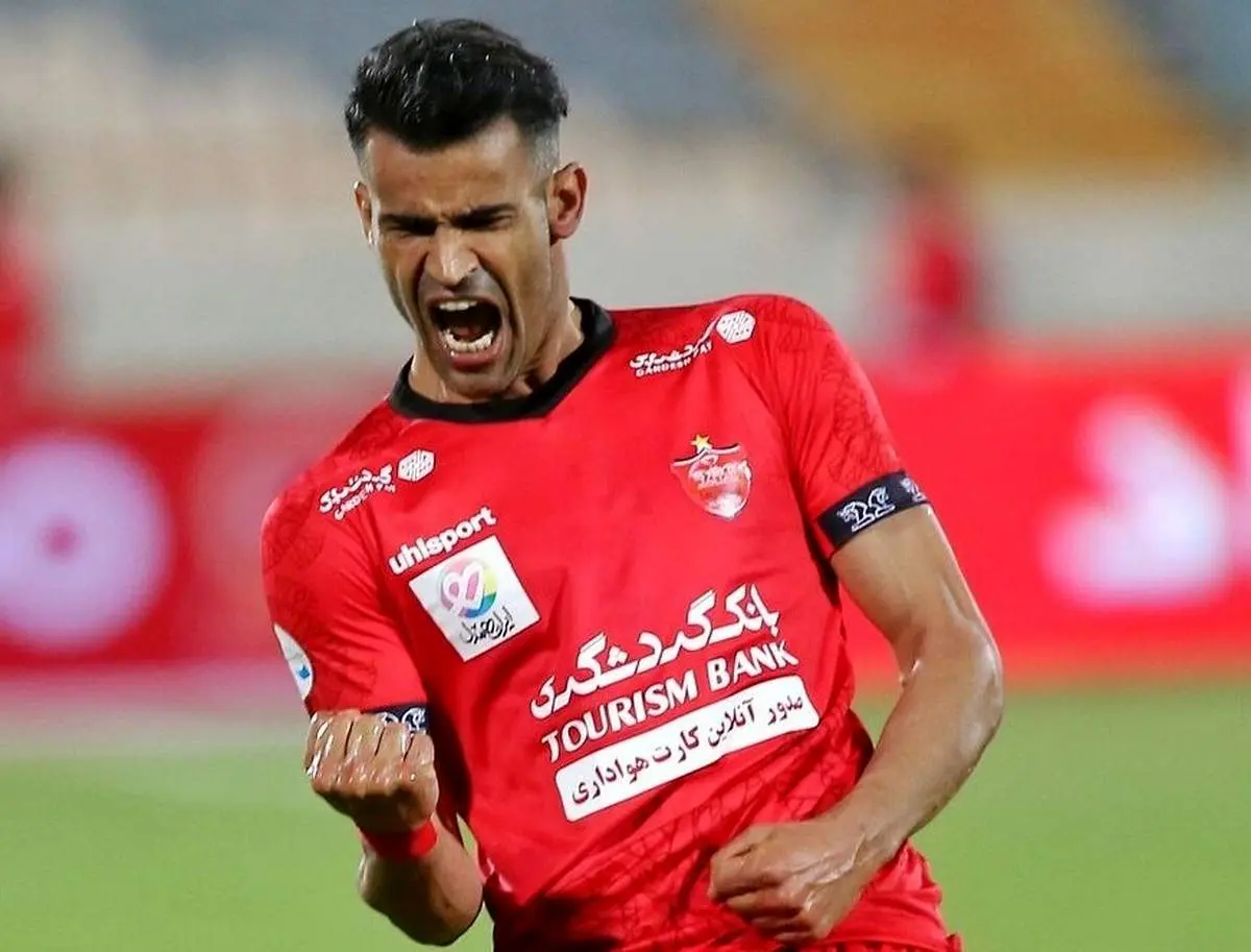 سورپرایز مهاجم مصدوم پرسپولیس برای گل‌ محمدی+ عکس