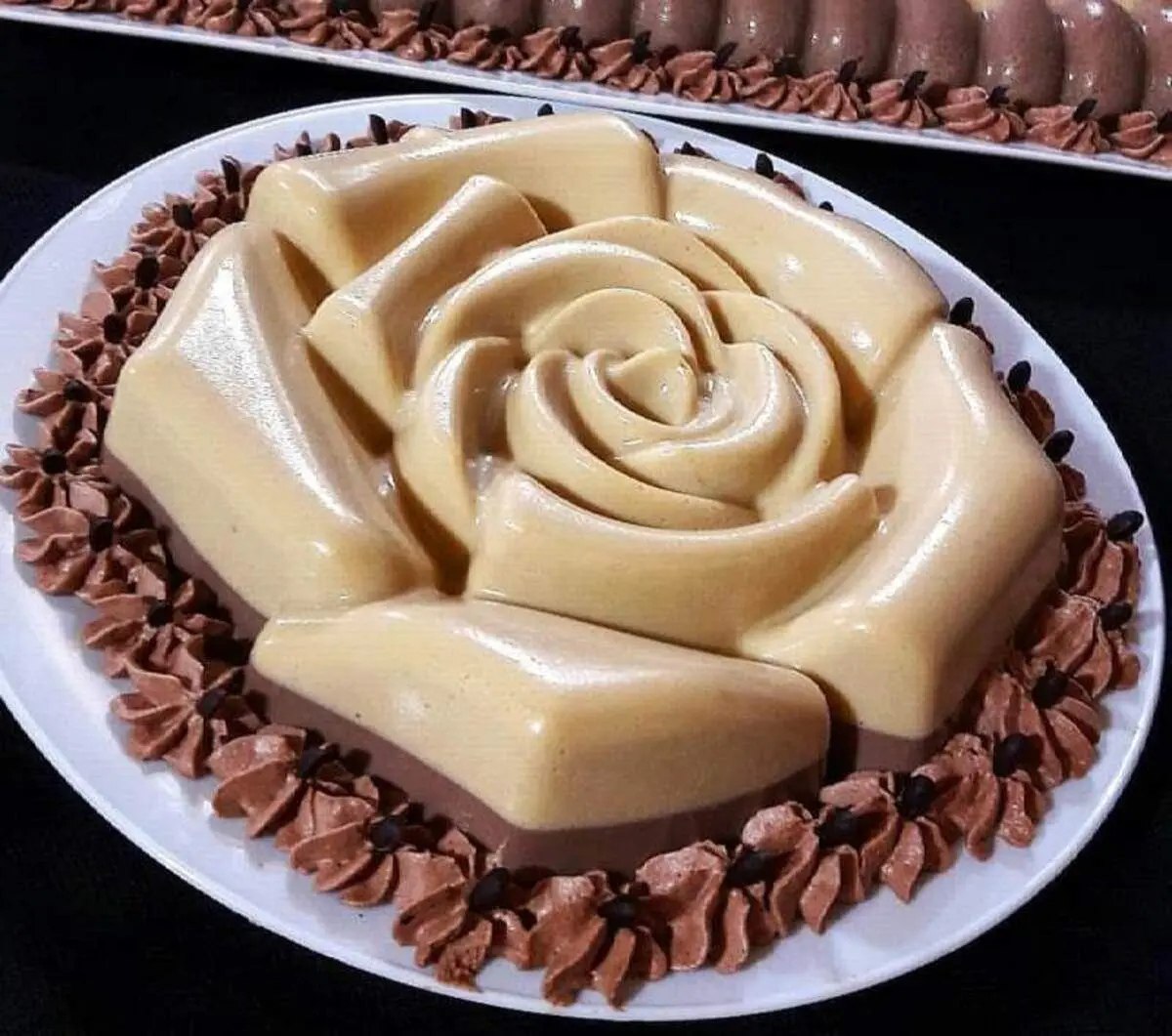 دسر فوری و سه سوته کرم بیسکوییت