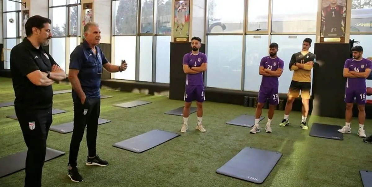 اظهارات کی‌ روش در جمع ملی پوشان+ عکس