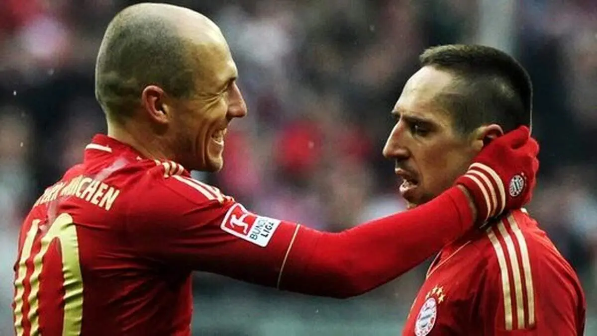 پست احساسی آرین روبن برای خداحافظی فرانک ریبری