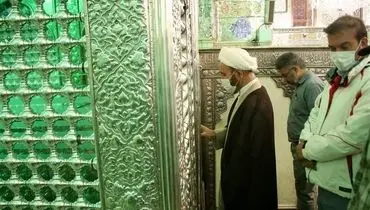 در‌ب‌های حرم مطهر شاهچراغ (ع) به روی مردم باز شد
