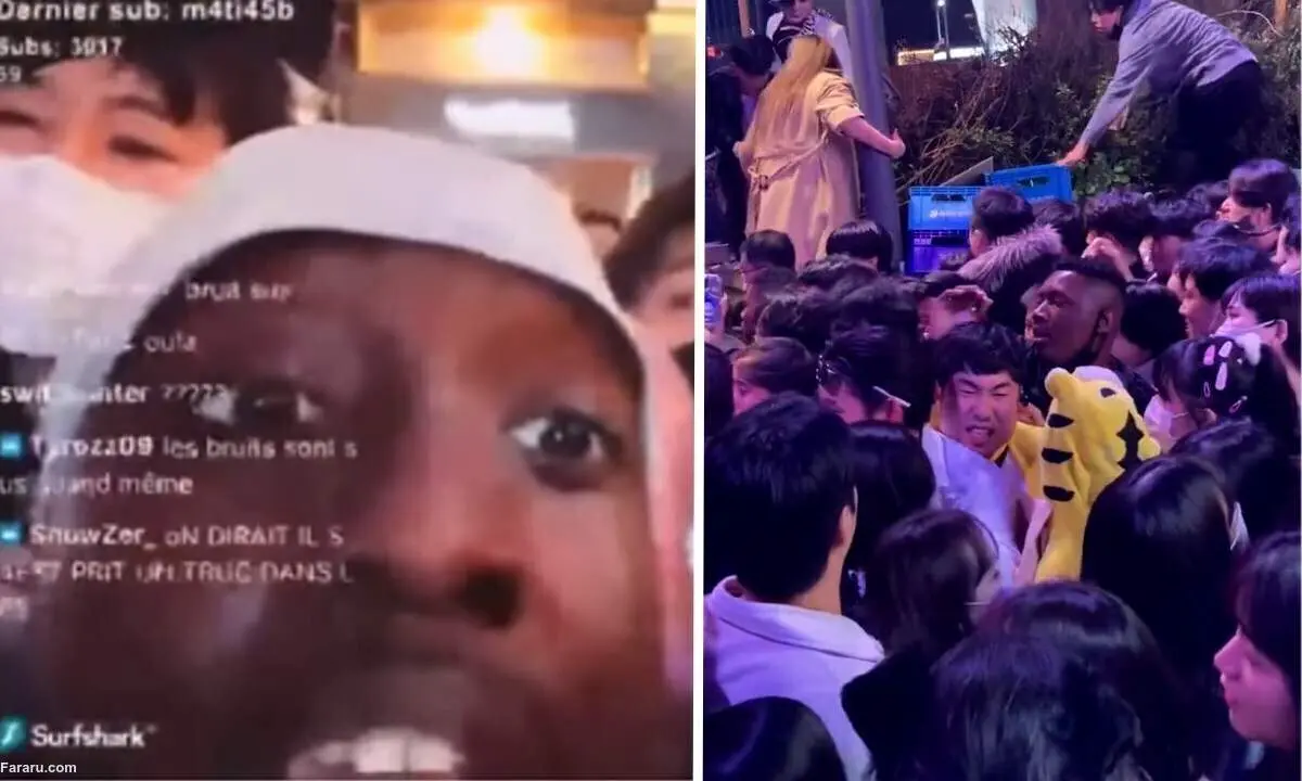 پخش لایو ازدحام وحشتناک هالووین سئول + فیلم