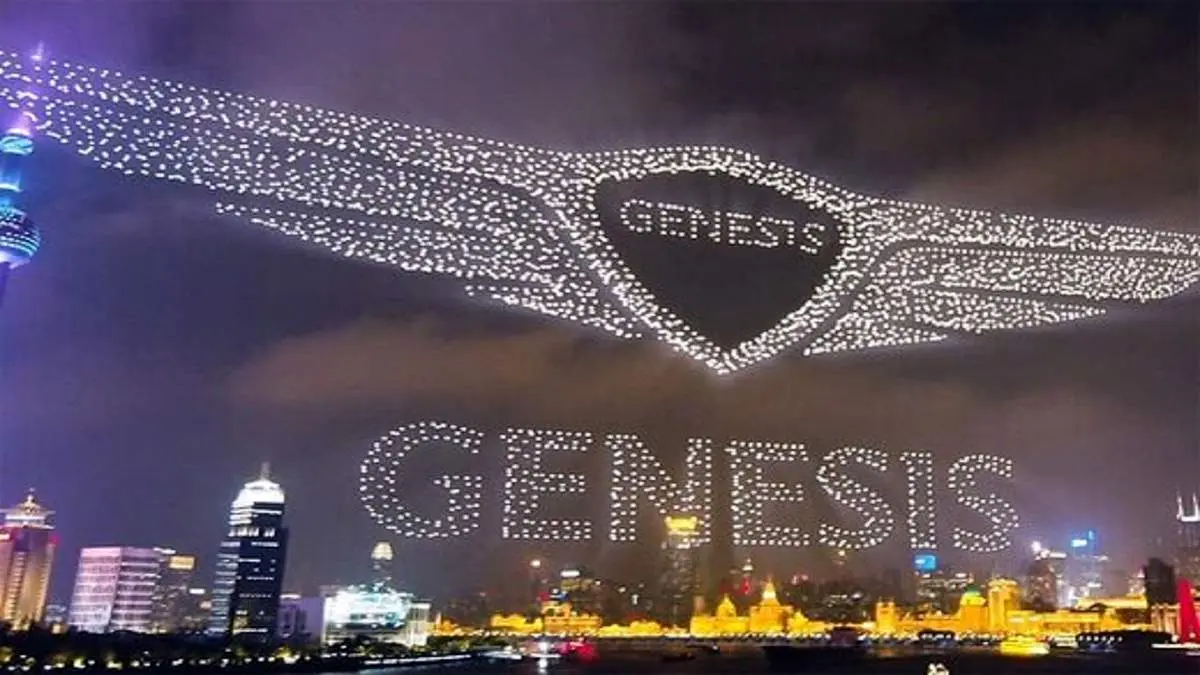 تبلیغات پهپادی در نیویورک + فیلم