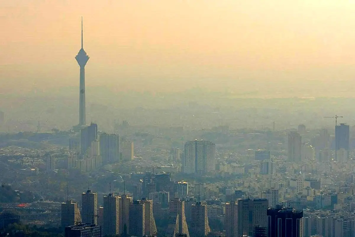 صدور هشدار زرد آلودگی هوا در استان تهران/ هوا در حد ناسالم برای گروه‌ های حساس