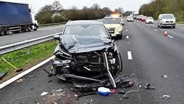 مرگ دلخراش مرد جوان در برخورد هولناک با موتورسوار!+ فیلم