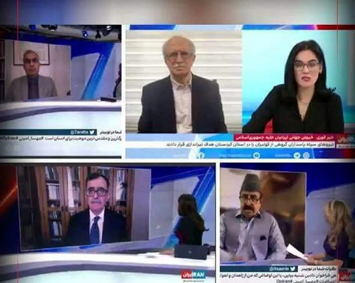 ادامه کتکاری آیت الله بی بی سی و اینترنشنال!