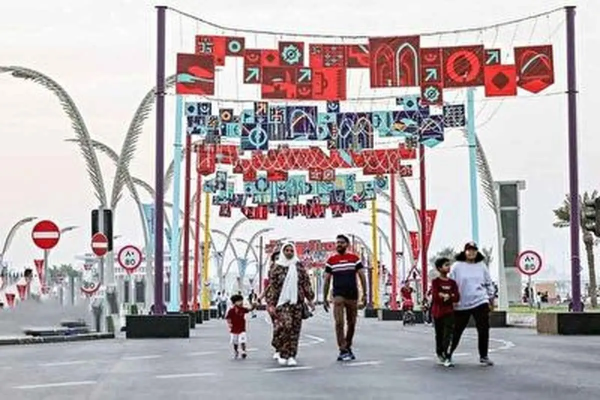 حال هوای خیابان‌ های دوحه در آستانه آغاز جام جهانی+ فیلم