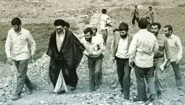 تصاویر دیده نشده از رهبر انقلاب در مستند غیررسمی + فیلم