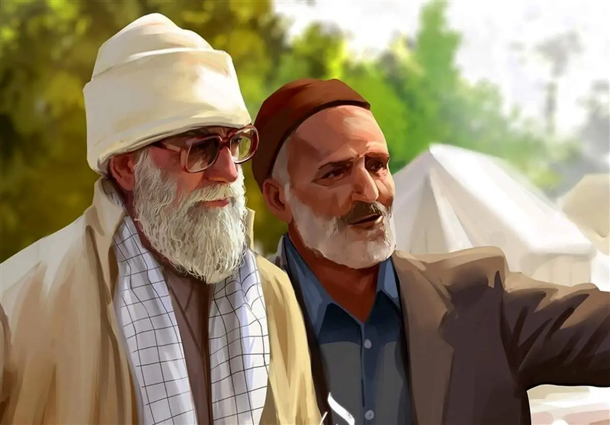 تصاویر دیده نشده از رهبری در مستند غیررسمی + فیلم