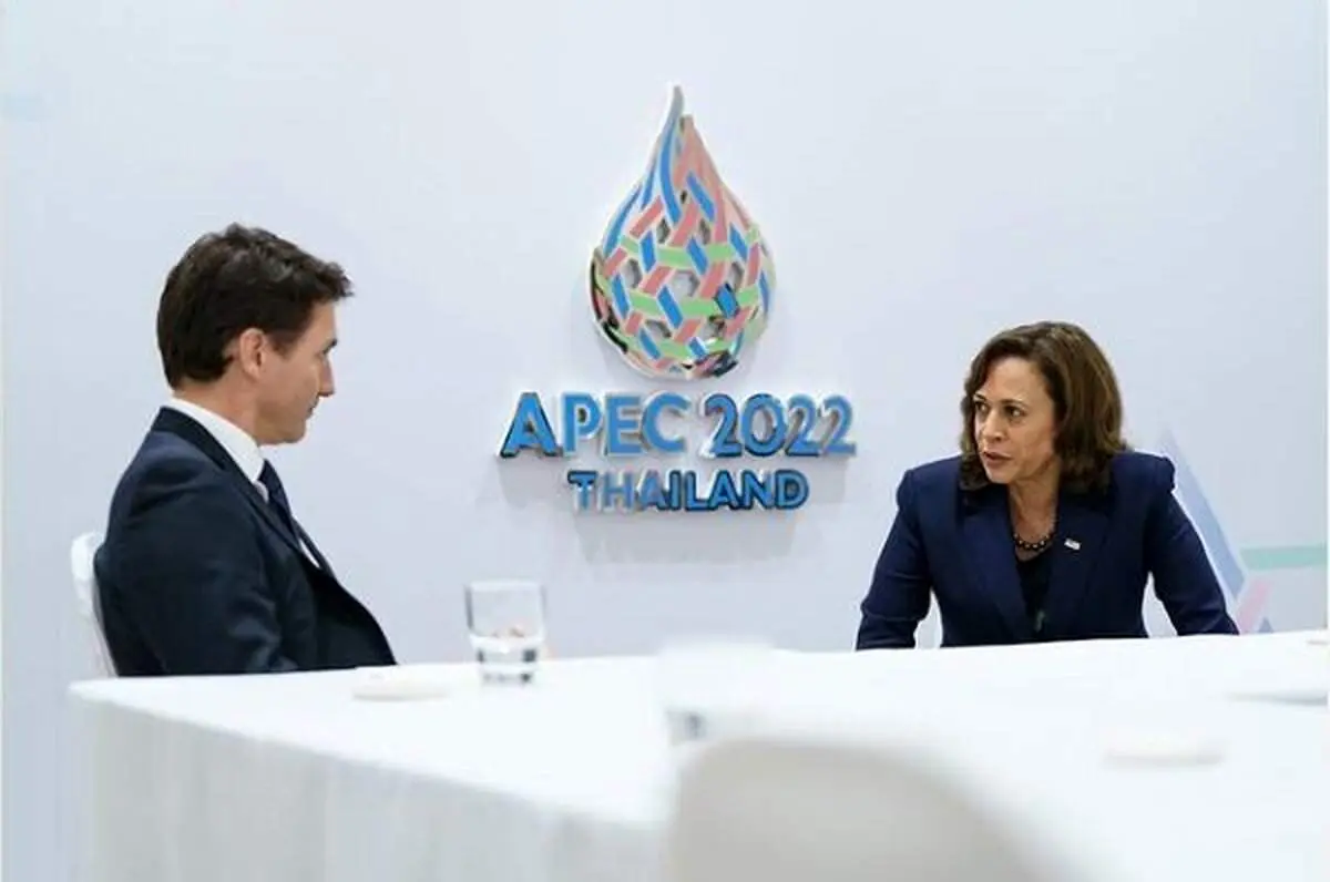 ایران محور رایزنی کاملا هریس و ترودو