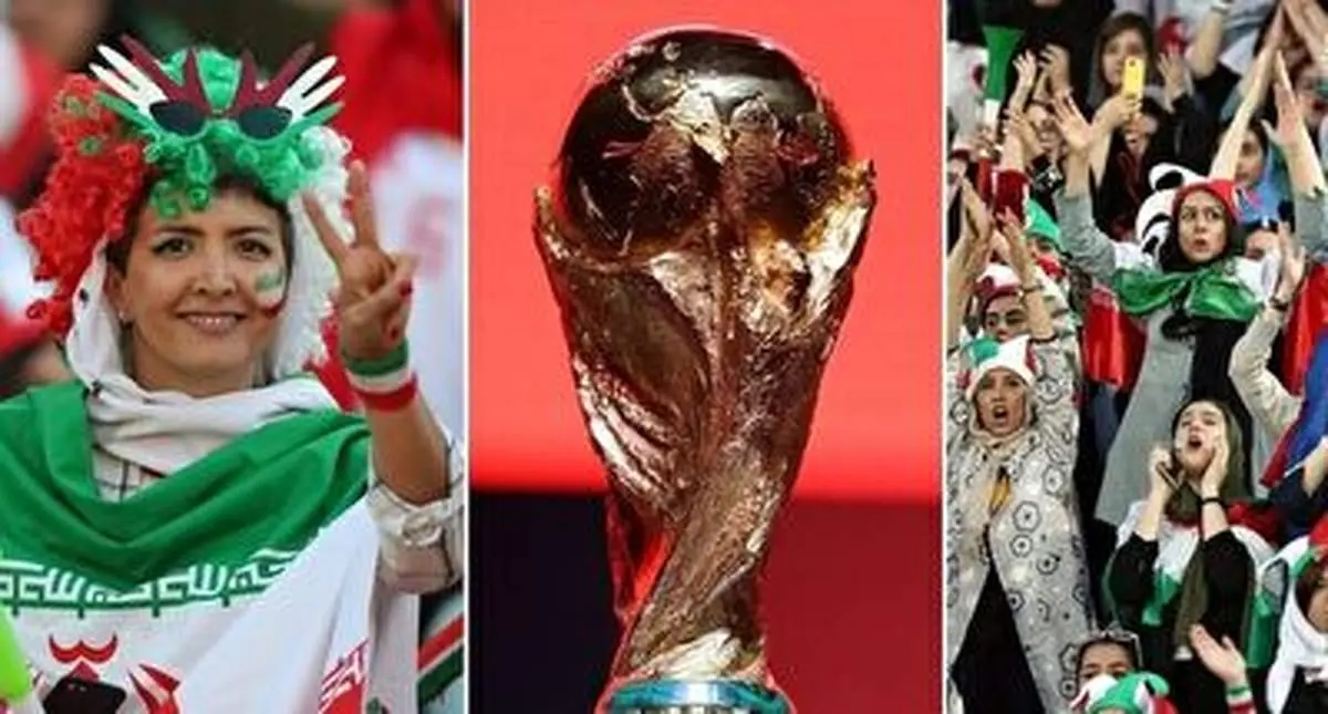 شور و شوق هواداران ایرانی حاضر در قطر+ فیلم