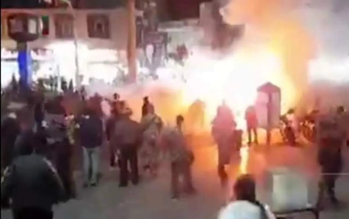 تصاویر مخفی از اغتشاشگران مسلح پیرانشهر+ فیلم