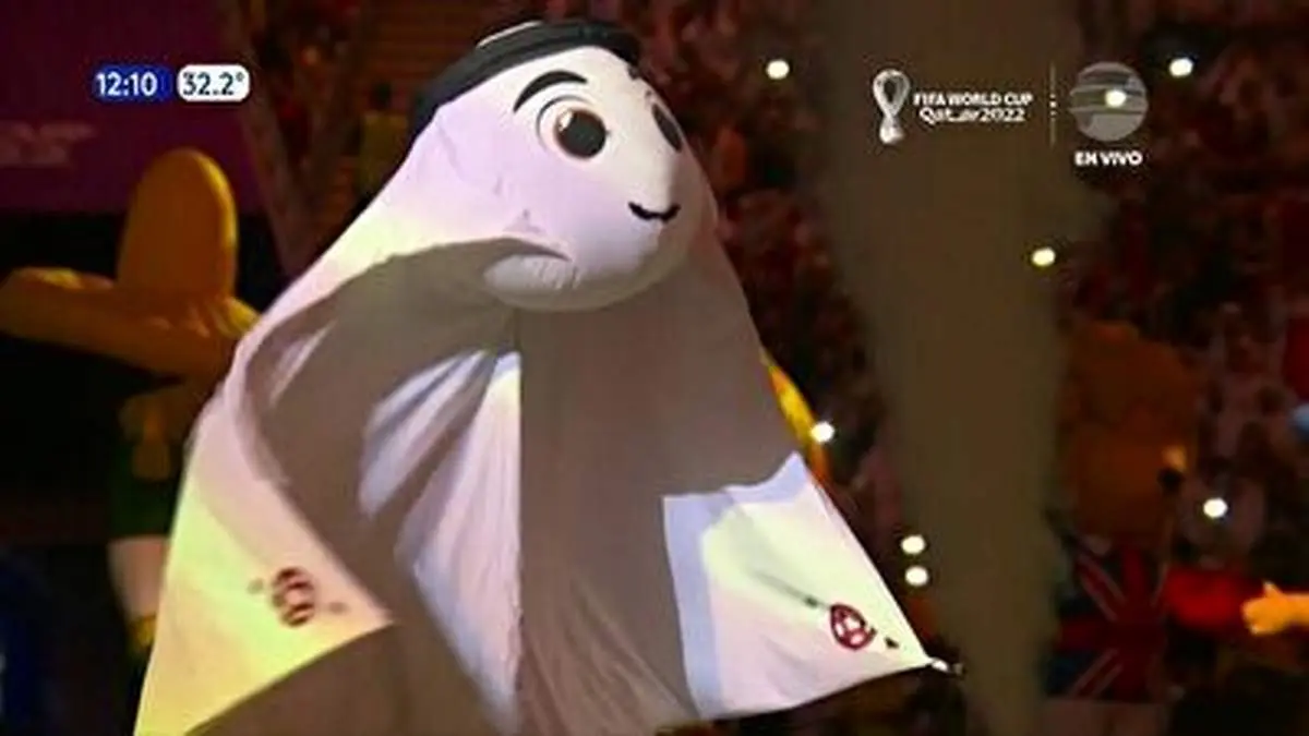 آتش‌ بازی دیدنی افتتاحیه جام جهانی قطر+ فیلم