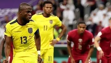 گل اول تیم ملی اکوادور به قطر+ فیلم