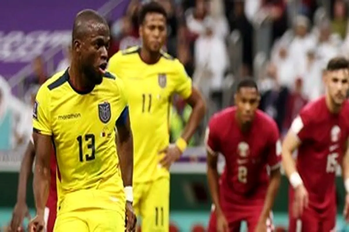 خلاصه بازی قطر ۰ - ۲ اکوادور/ شکست سخت میزبان با درخشش والنسیا+ فیلم