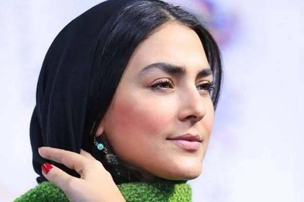 هدی زین العابدین با لباسی تمام مشکی+ عکس
