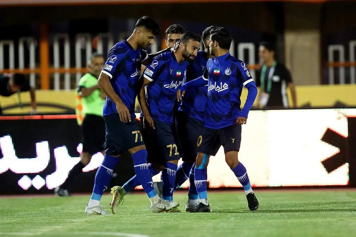 بغض گیتاریست استقلال بعد از گل قهرمانی+ عکس