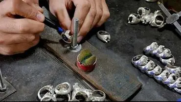 آشنایی با حرفه انگشترسازی + فیلم