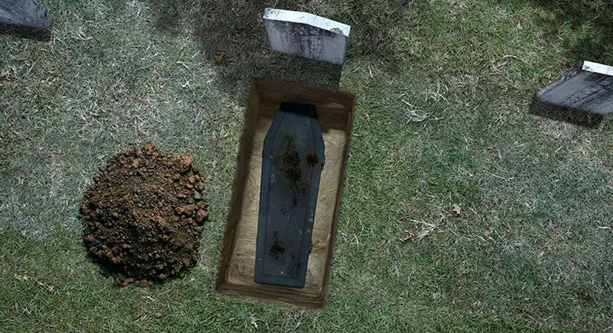 ۲ میلیارد تومان بده حضور در قبر را تجربه کن!