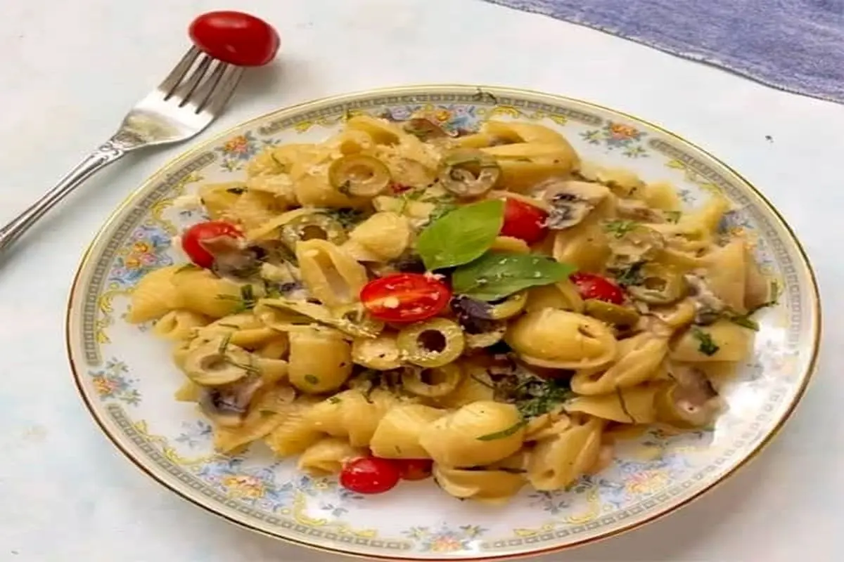 طرز تهیه پاستا شلز به روش رستورانی