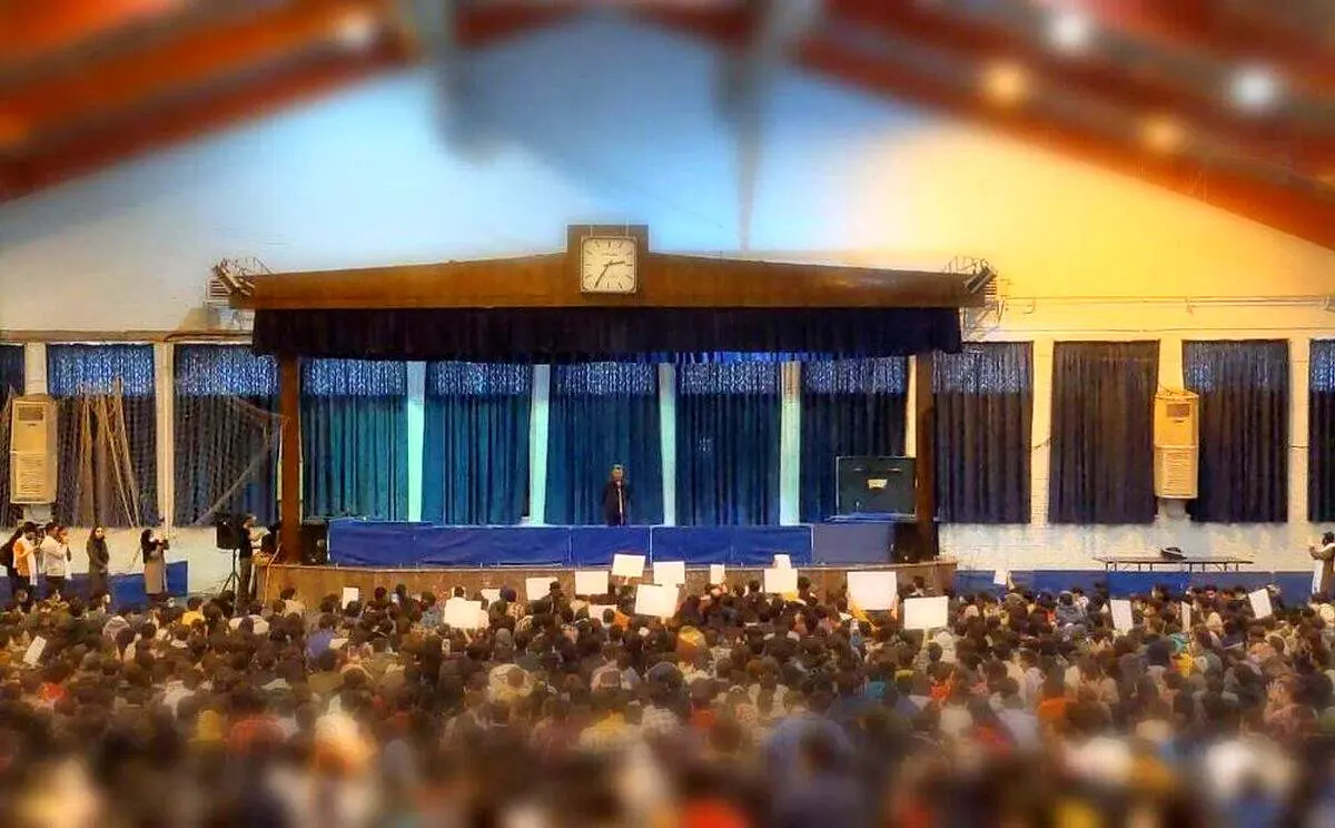 سخنرانی عادل فردوسی پور در جمع دانشجویان «شریف»