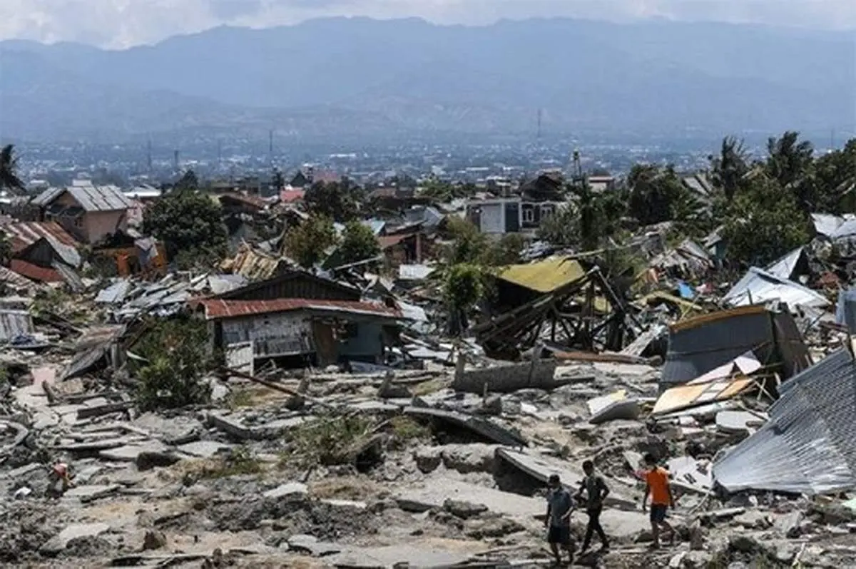 وقوع زمین لرزه ۵/۶ ریشتری در اندونزی با ۴۶ کشته + فیلم