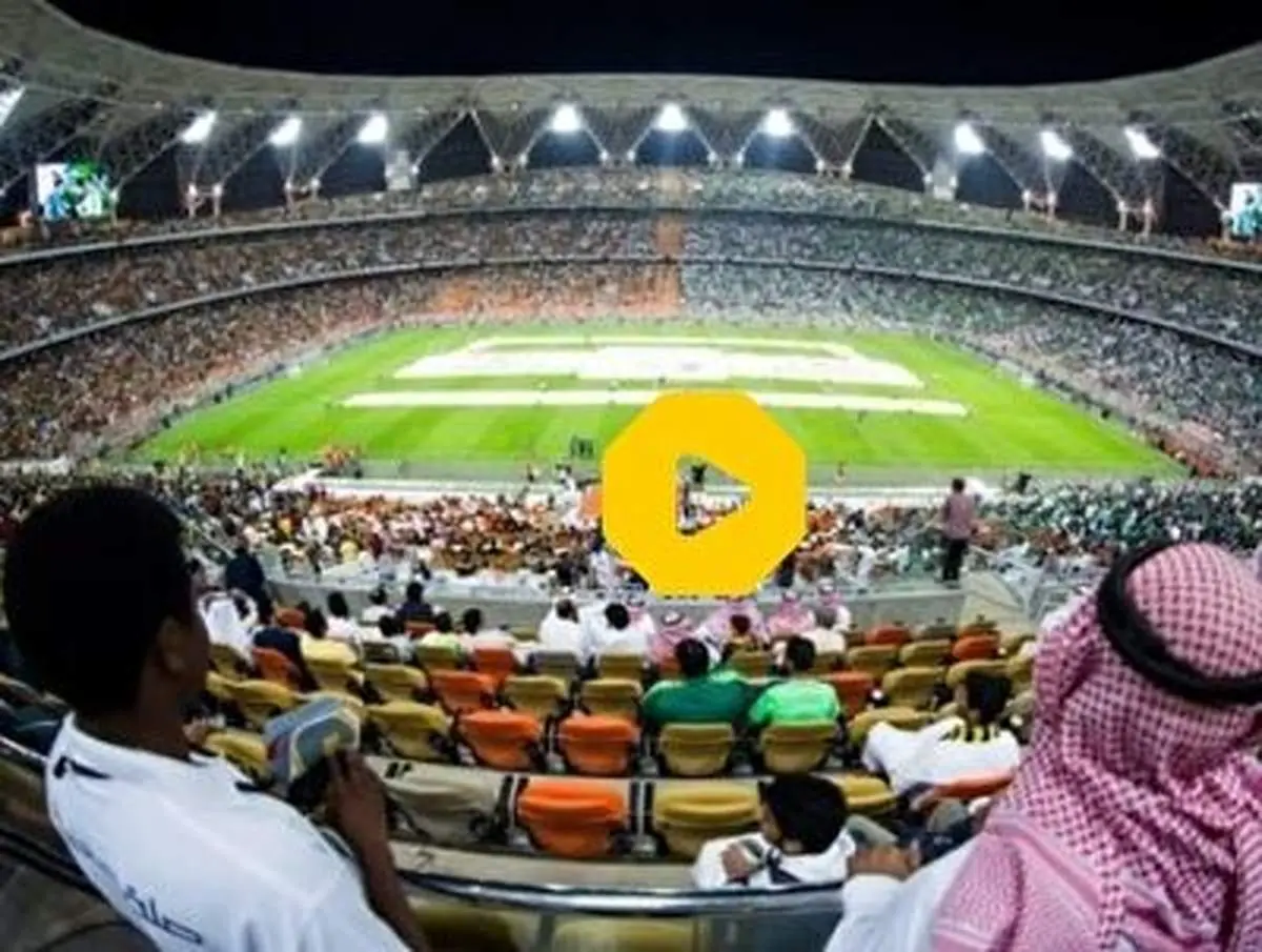 خوشحالی عجیب هوادار عربستان خسارت وارد کرد+ فیلم