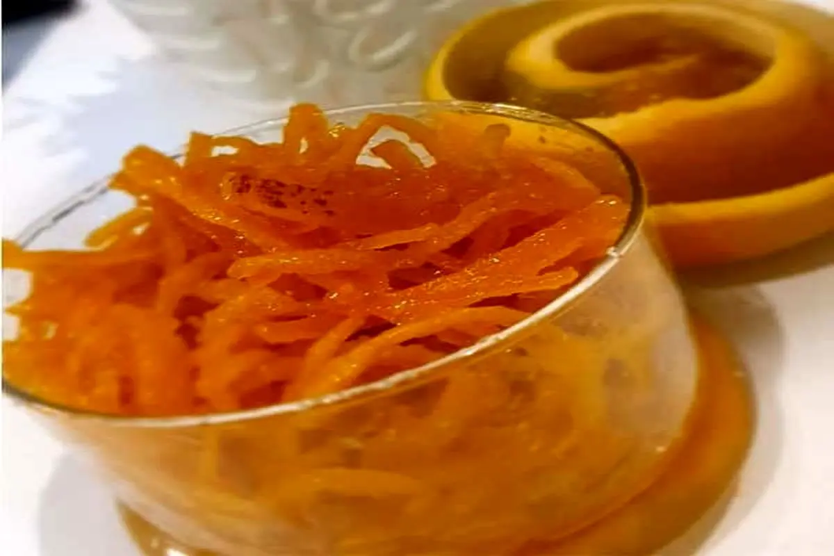 طرز تهیه راحت خلال پوست پرتقال