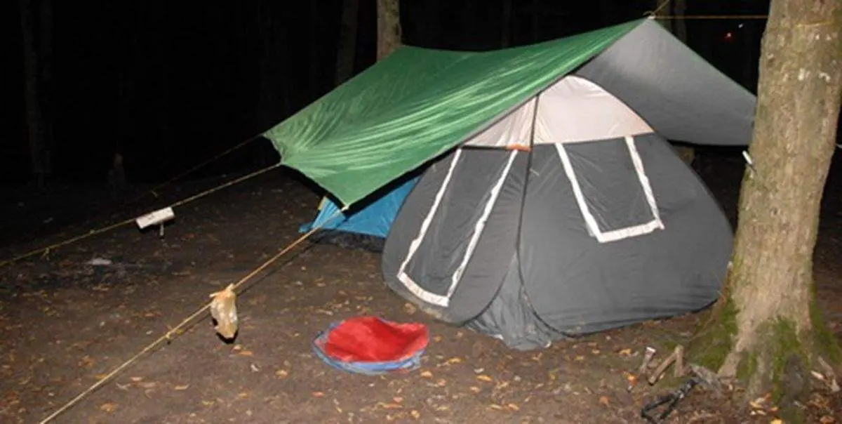 مرگ هولناک زن و شوهر جوان در چادر مسافرتی