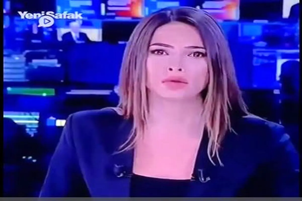 خونسردی مجری NTV در لحظه وقوع زمین لرزه + فیلم