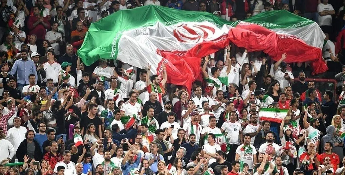 متروی دوحه در تسخیر هواداران ایران+ فیلم