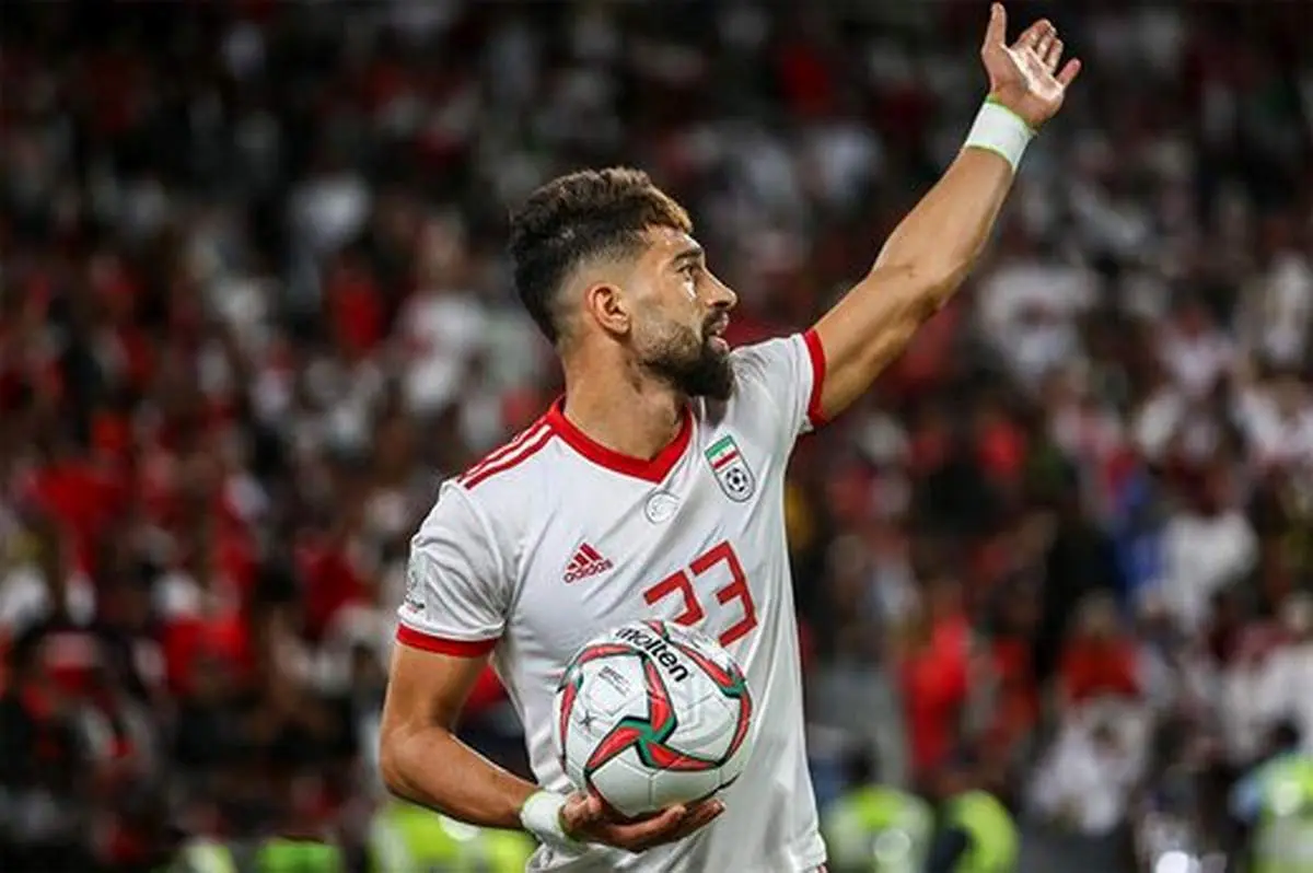 گل دوم ایران به ولز توسط رامین رضاییان + فیلم